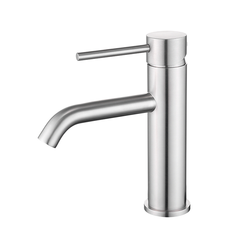How can an above-the-counter basin faucet balance practicality and decoration?
